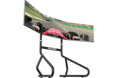 Todo lo que debes saber sobre el soporte para tres monitores para tu simulador de carreras 